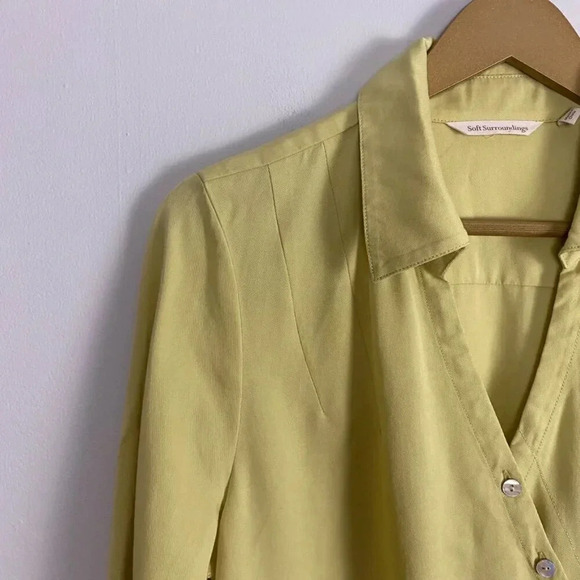 Soft Surroundings Asymmetrical Button Tunic - Picture 4 of 14